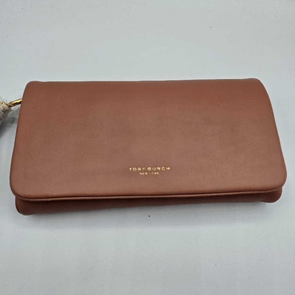 Tory Burch Beau Sunset Pink Wristlet